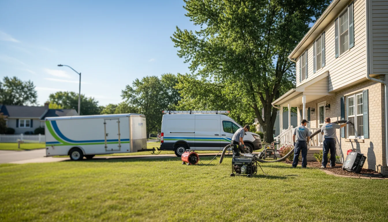 Flooded Basement Restoration And Cleanup With Repair in Wilmont, MN near me
